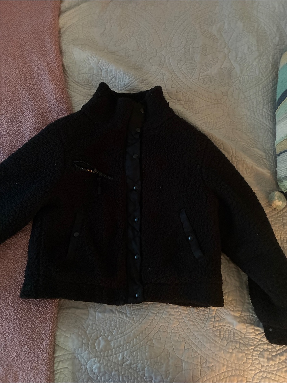 Black Sherpa Jacket